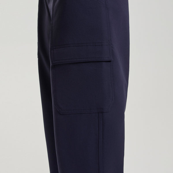 Women's Navy Jenner FIBREx Barrel-Leg - Scrub Pant