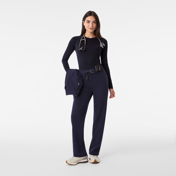 Women's Navy Livingston High-Rise - Straight-Leg Scrub Pant™