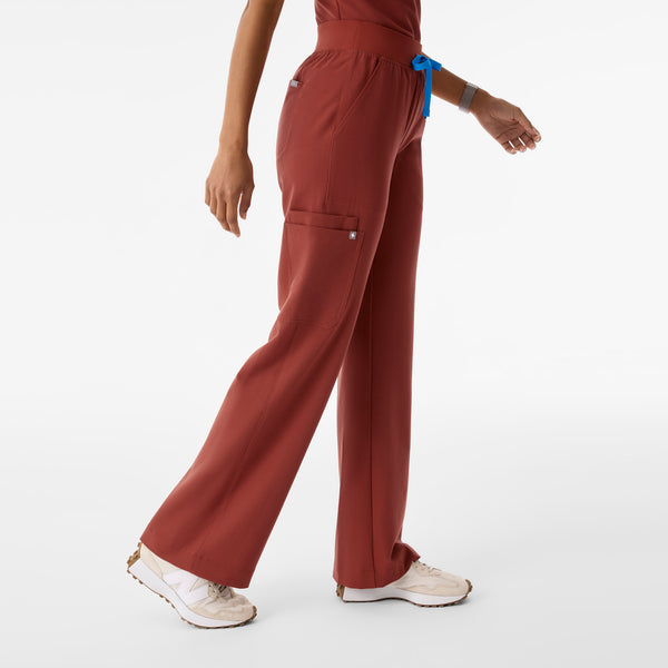 Women's Sienna Isabel High-Rise Wide-Leg - Tall Scrub Pant