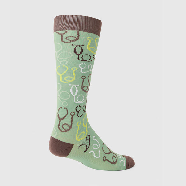 Unisex Dark Sagewater I Hear You - Compression Socks