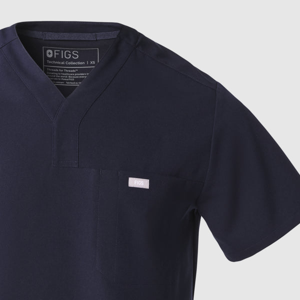 Embroidery: Navy