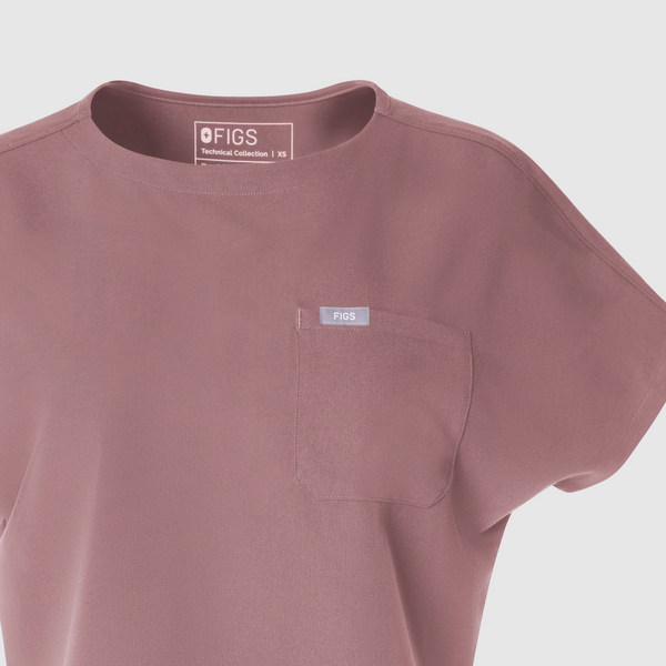 Embroidery: Mauve Arua Crewneck