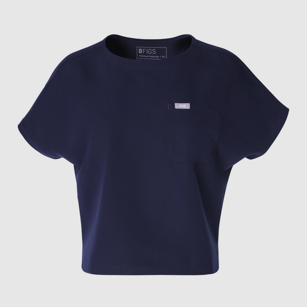 Embroidery: Navy Arua Crewneck
