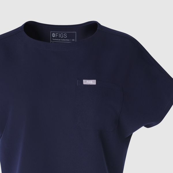 Embroidery: Navy Arua Crewneck