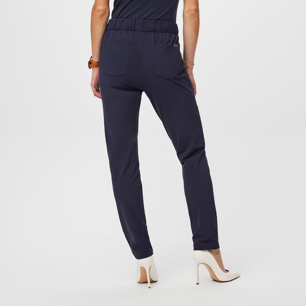 women's FIGSPRO™ Navy Skinny Trouser Tall