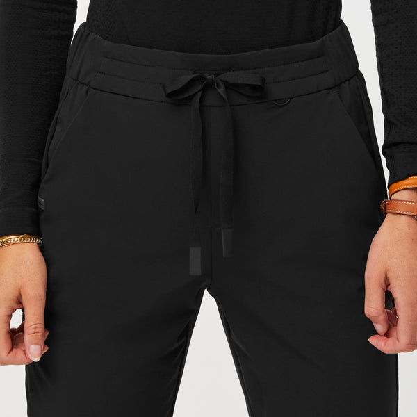 women's FIGSPRO™ Black Skinny Trouser
