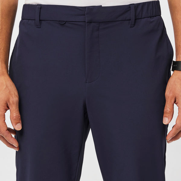 men's Navy FIGSPRO™ Straight Leg Trouser - Tall