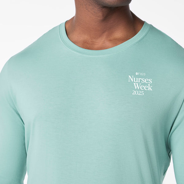 men's Seaglass Favorite Vital Sign Supersoft - Longsleeve Underscrub