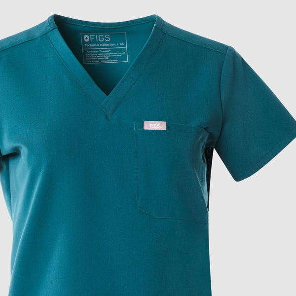 Embroidery: Caribbean Blue