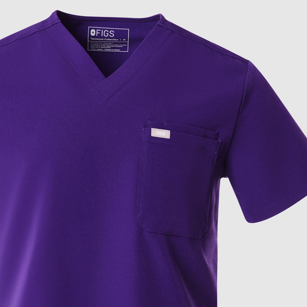 Embroidery: Purple Pulse