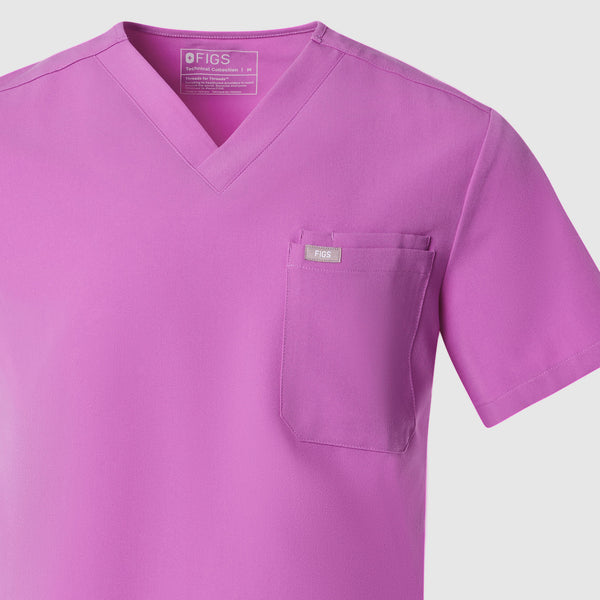 men's Ultraberry Leon - Three-Pocket Scrub Top™