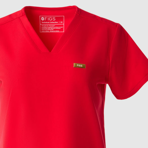 Embroidery: Pop Red Casma