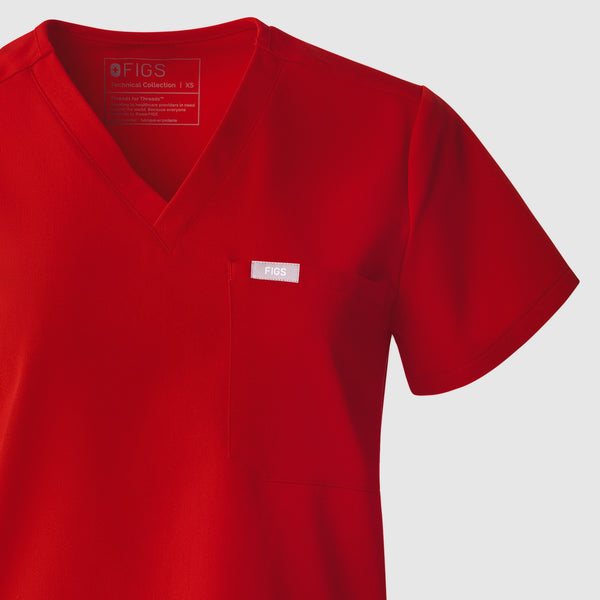 Embroidery: Winning Red