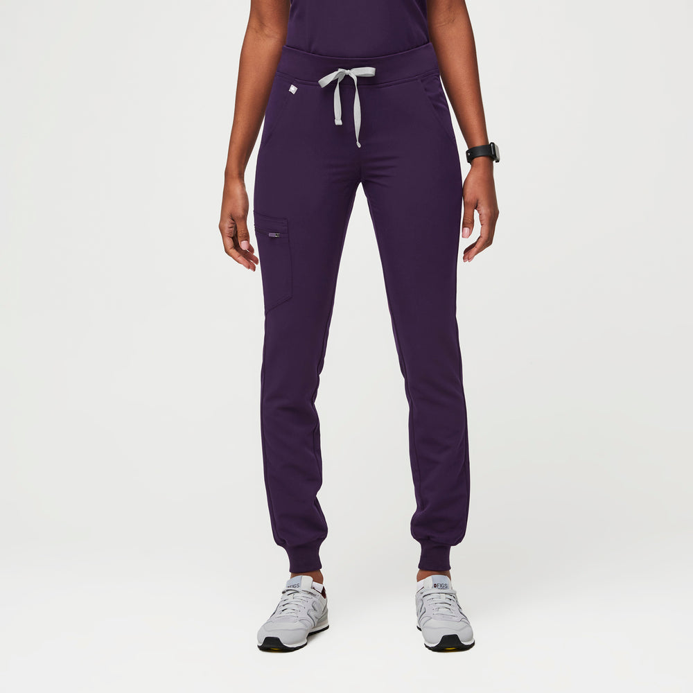 women's Purple Jam Zamora™- Petite Jogger Scrub Pants (3XL - 6XL)