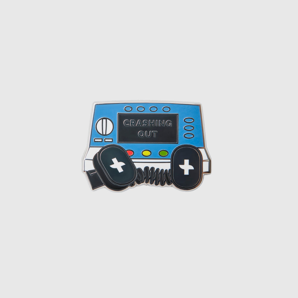 Blue Horizon - Crashing Out Enamel Pin