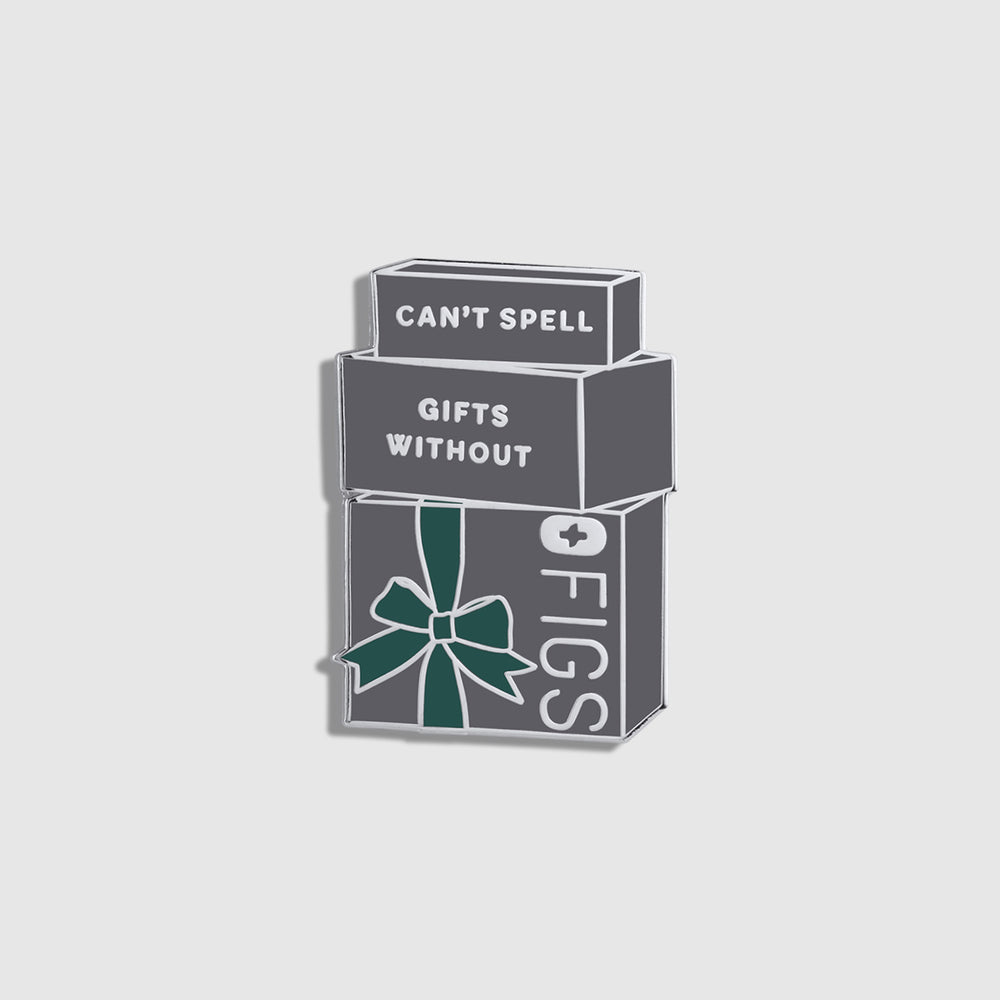 FIGS | V Coterie Can't Spell Gifts Without - Enamel Pin