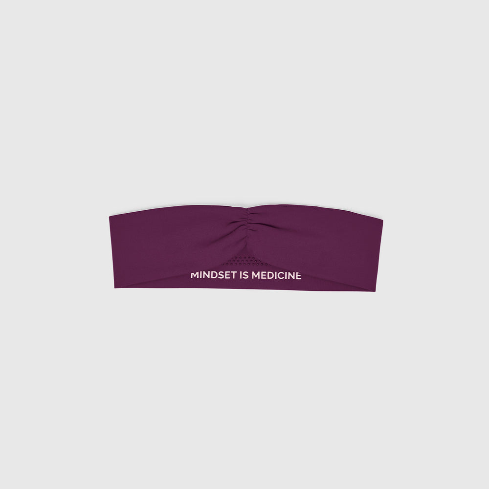 Deep Purple FIGS Cinched Headband