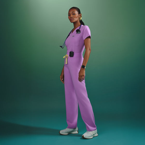 women's Wild Iris High Waisted Livingston - Petite Basic Scrub Pant™