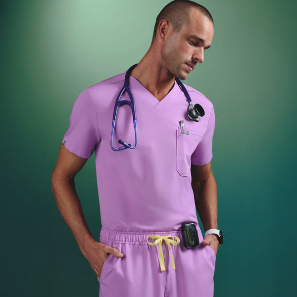 Men's Wild Iris Leon -  Scrub Top™