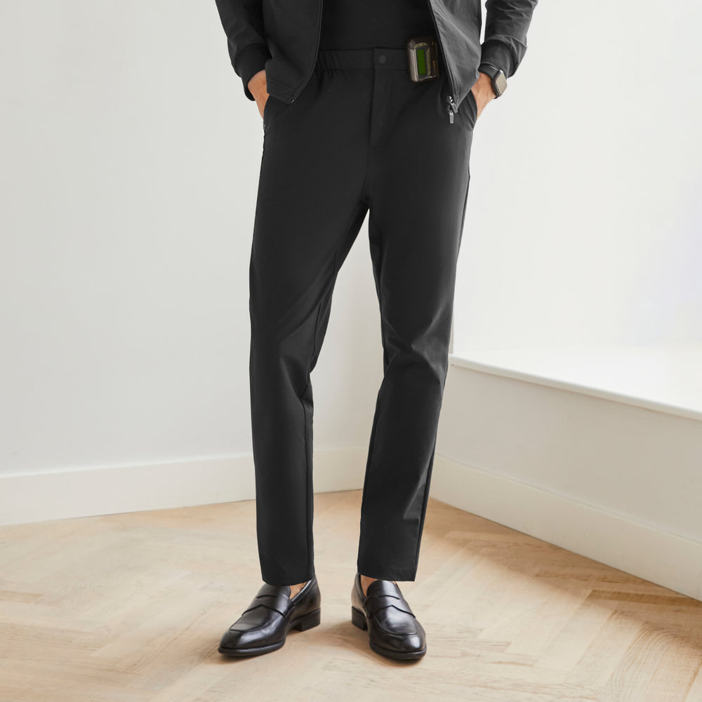 men's Black FIGSPRO™ Tailored Trouser Short
