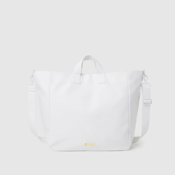 Optic White A Very Large Needle - Detachable Strap Tote