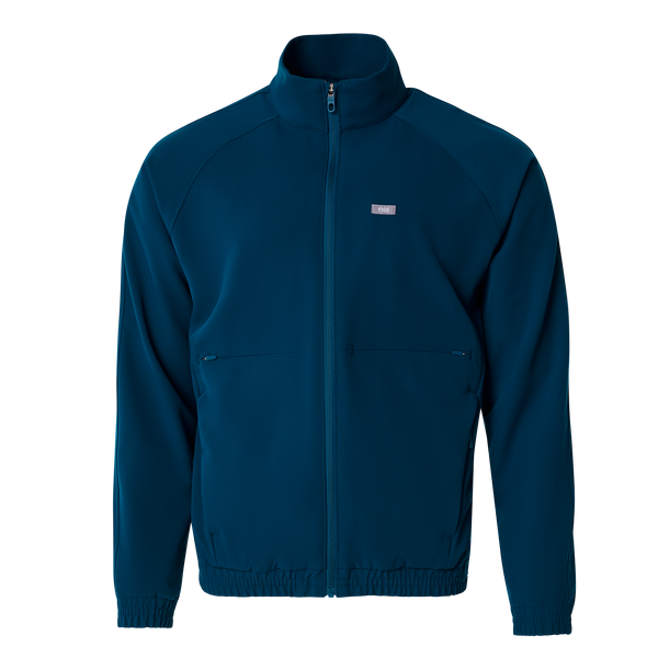 embroidery: deep reef