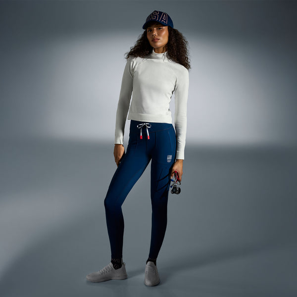 women's Team USA Blue FIGS x Team USA - ScrubLegging™