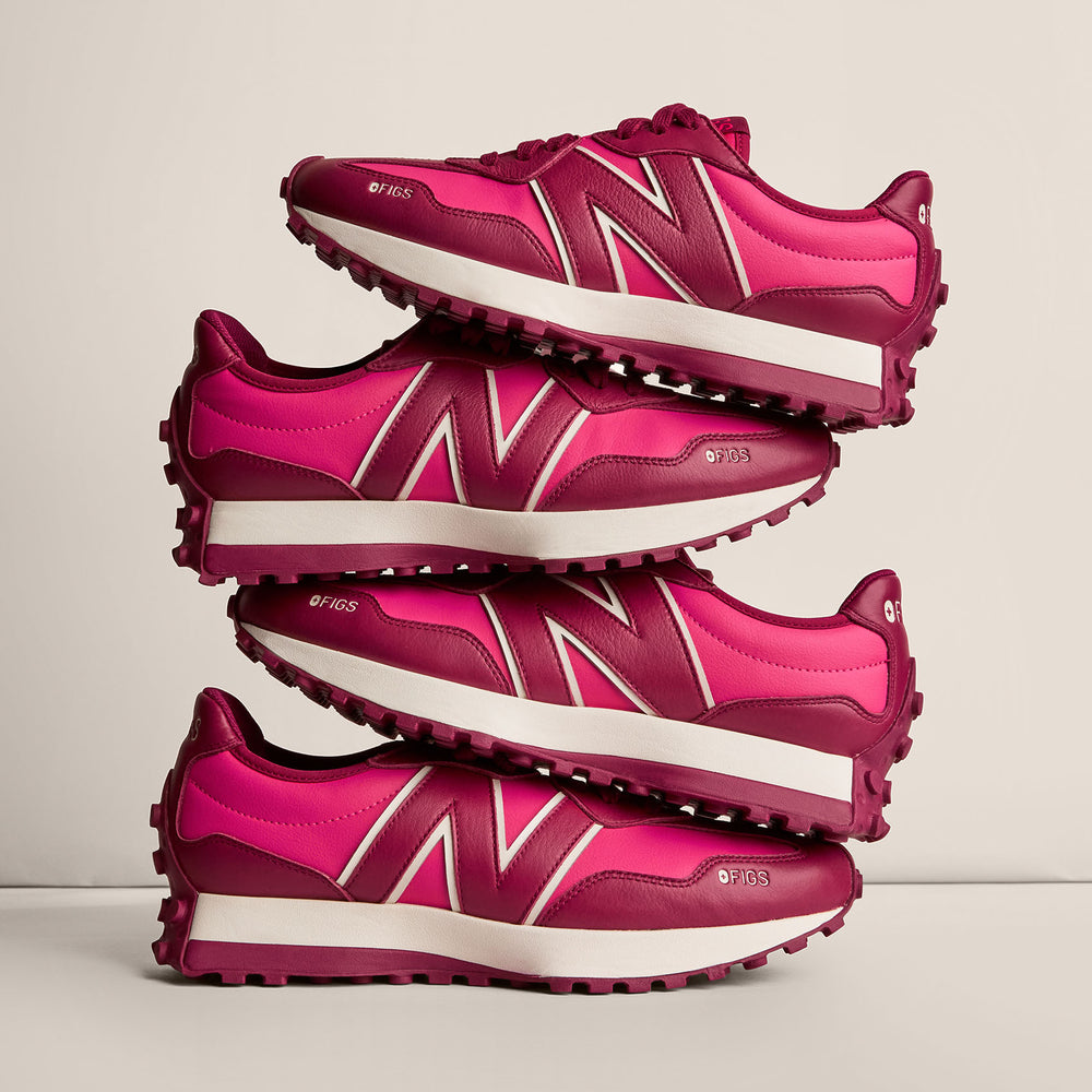 unisex Deep Cranberry FIGS | New Balance 327