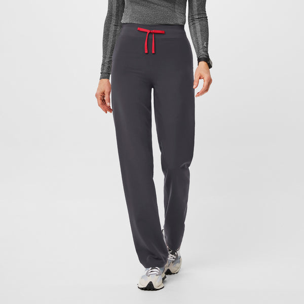 women's Charcoal Livingston™ High Waisted - Tall Basic Scrub Pants
