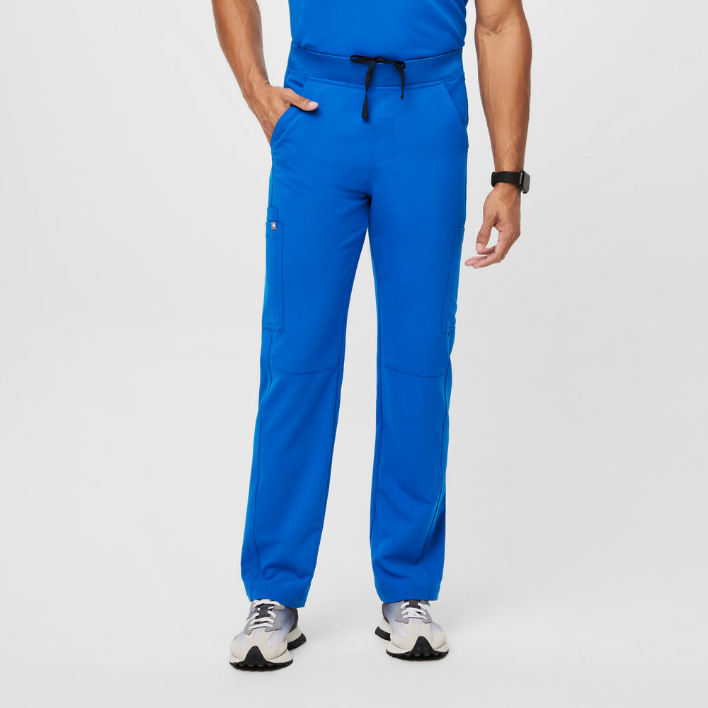 men's Royal Blue Axim™ - Short Cargo Scrub Pants (3XL - 6XL)