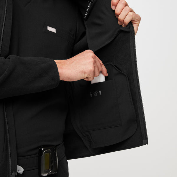 men's Black On-Shift™ - Fleece Jacket (3XL-6XL)