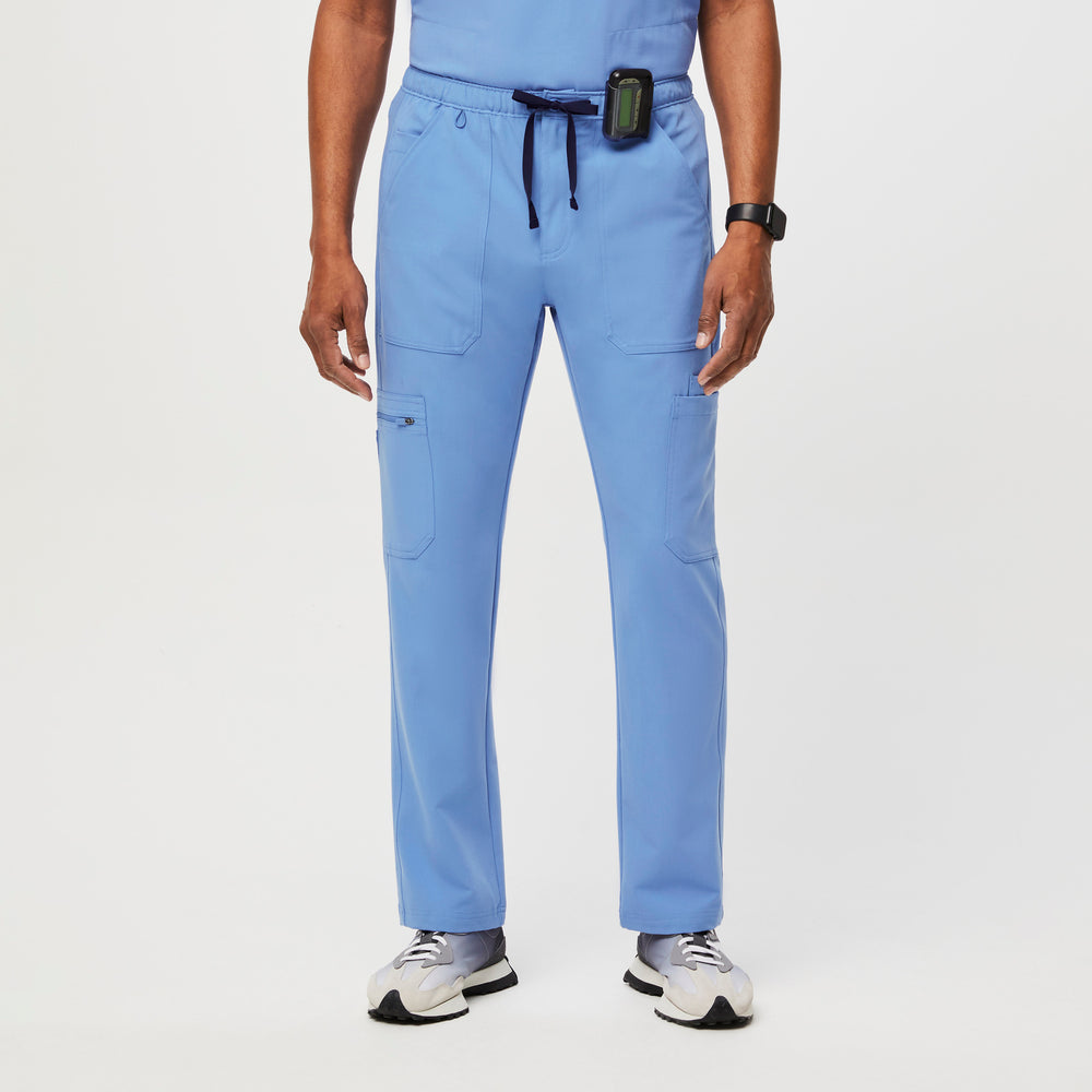 men's Ceil Blue Cairo™ - Tall Cargo Scrub Pants (3XL - 6XL)