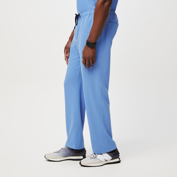 men's Ceil Blue Pisco™- Short Basic Scrub Pants (3XL - 6XL)