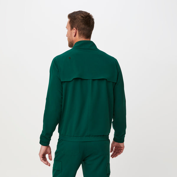 men's Forest Green Cobaki - Performance Scrub Jacket