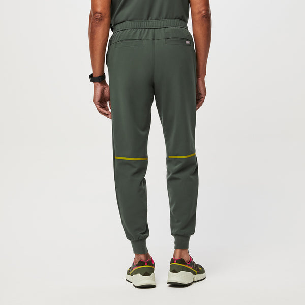 men's Moss/Limeade Tansen™-  Short Jogger Scrub Pants