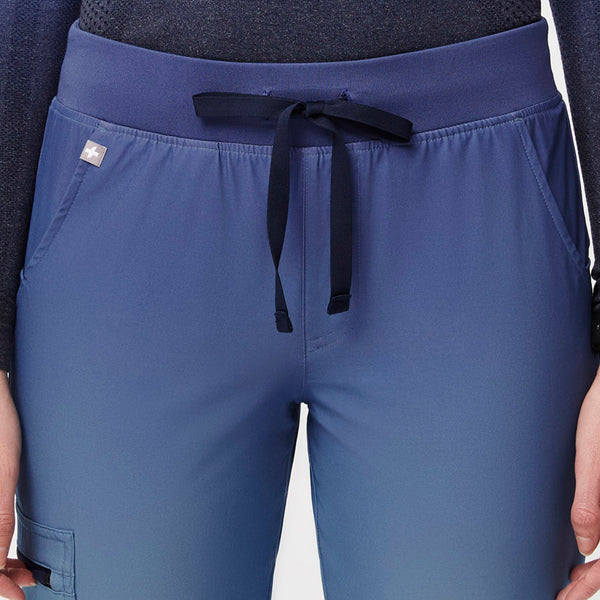 women's Ocean Mist Zamora™ FREEx™ Lined - Petite Jogger Scrub Pants