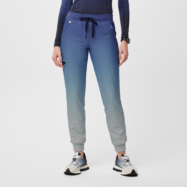 women's Ocean Mist Zamora™ FREEx™ Lined - Tall Jogger Scrub Pants