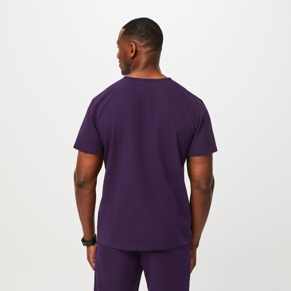 men's Purple Jam Leon™- Three-Pocket Scrub Top (3XL - 6XL)