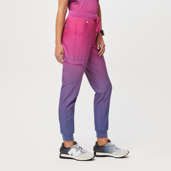 women's Sunset High Waisted Zamora™ FREEx™ Lined - Petite Jogger Scrub Pants