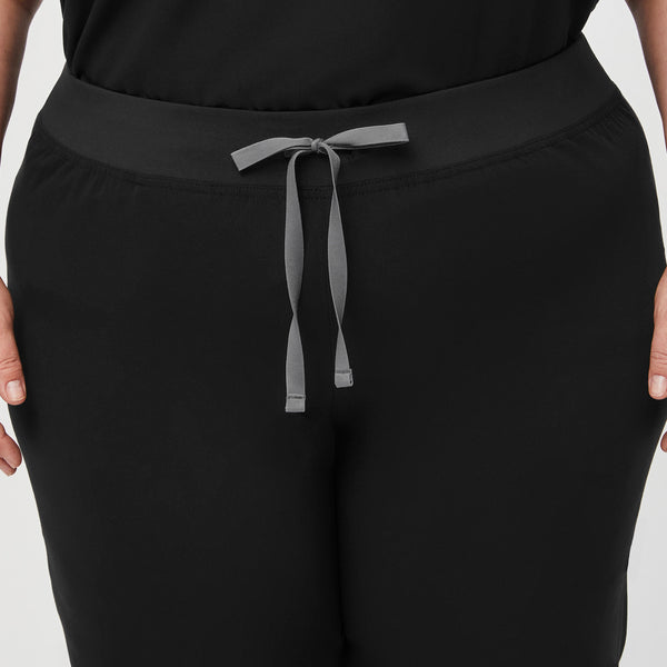 women's Black Livingston™ - Petite Basic Scrub Pants (3XL - 6XL)