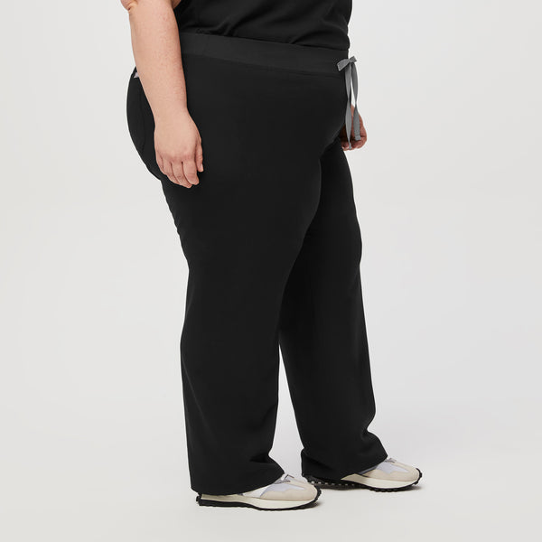 women's Black Livingston™ - Basic Scrub Pants (3XL - 6XL)