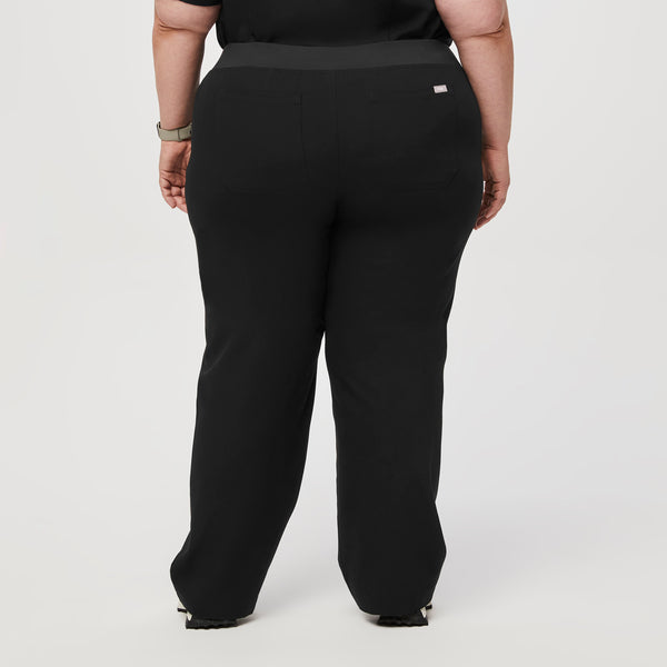 women's Black Livingston™ - Basic Scrub Pants (3XL - 6XL)