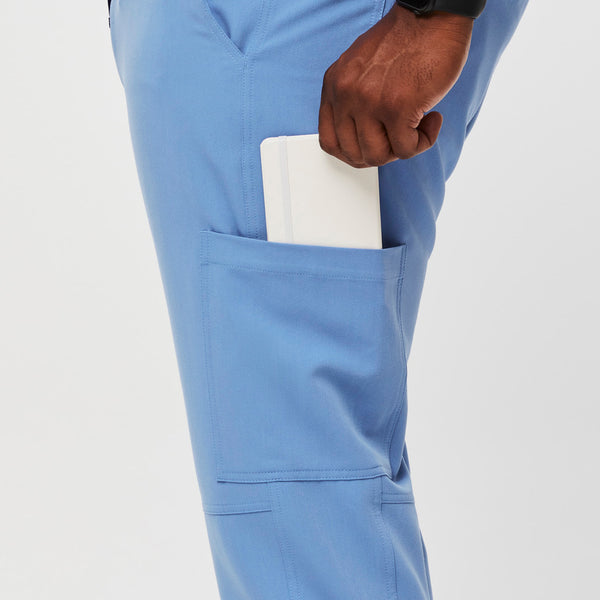 men's Ceil Blue Axim™- Cargo Scrub Pants (3XL - 6XL)