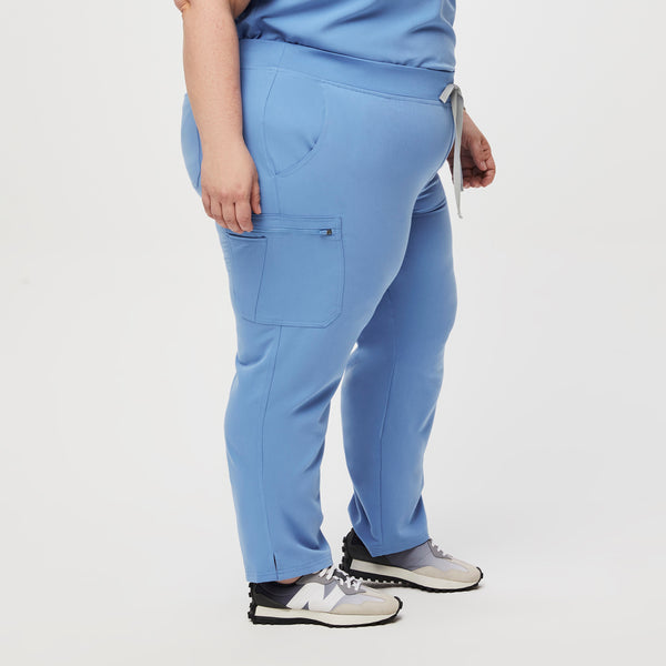 women's Ceil Blue Yola™ - Tall Skinny Scrub Pants 2.0 (3XL - 6XL)