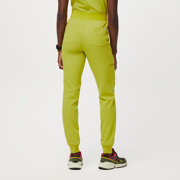 women's Limeade High Waisted Zamora™ - Tall Jogger Scrub Pants (3XL - 6XL)