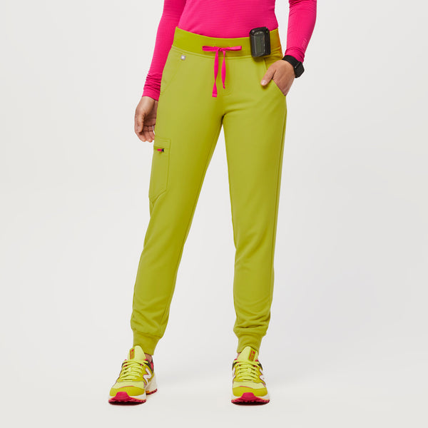 women's Limeade Zamora™- Petite Jogger Scrub Pants (3XL - 6XL)