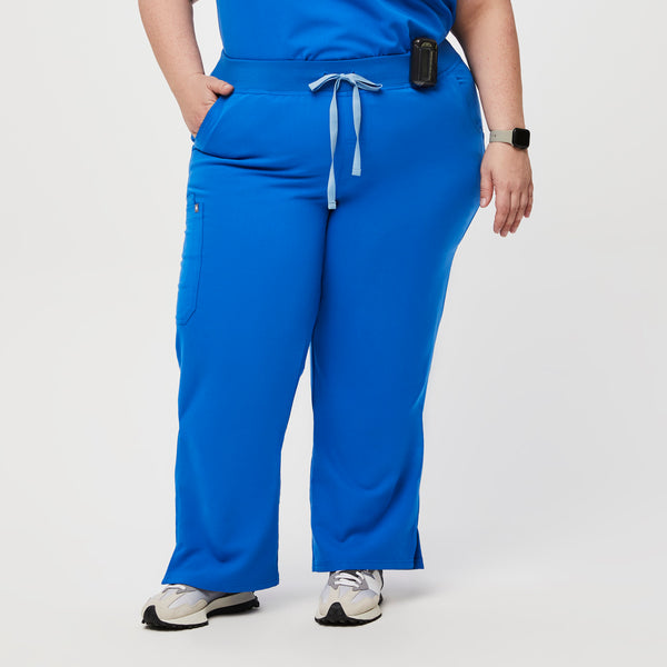 women's Royal Blue Kade™ - Tall Cargo Scrub Pants (3XL - 6XL)