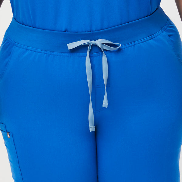 women's Royal Blue Kade™ - Petite Cargo Scrub Pants (3XL - 6XL)