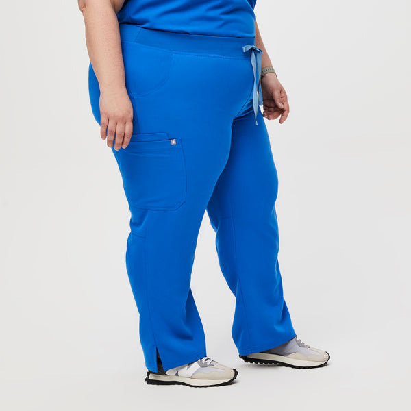 women's Royal Blue Kade™ - Tall Cargo Scrub Pants (3XL - 6XL)