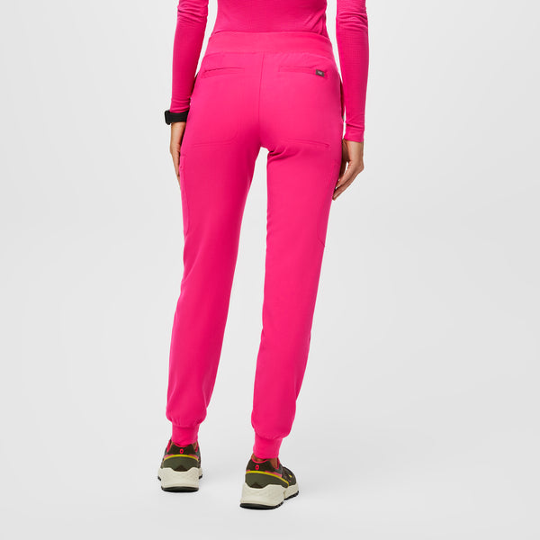 women's Shocking Pink Muoy - Tall Jogger Scrub Pants